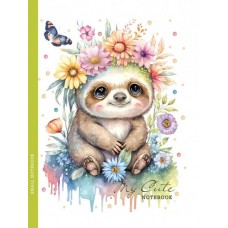 Блокнот В6 48арк. кліт. інтегр. обкл.,мат. лам. №БК025/7/23178/Мандарин/(10)