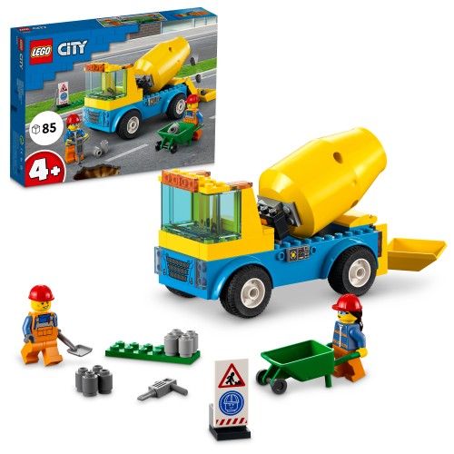 Конструктор LEGO City Вантажівка-бетонозмішувач 4+ 60325(8)