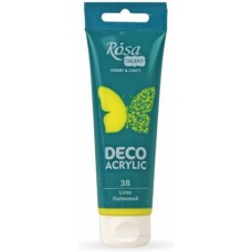 Акрил для декору "Rosa Talent" 75мл №322238/2547 лаймовий матовий