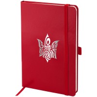 Блокнот А5 96арк. кліт. тв. обкл. "Glory" червоний №8201-03-3/Axent/(18)