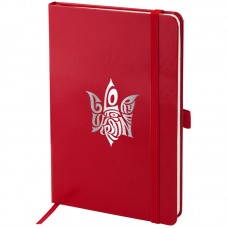 Блокнот А5 96арк. кліт. тв. обкл. "Glory" червоний №8201-03-3/Axent/(18)