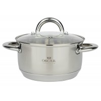 Каструля нерж. Oscar Chef 18см 2,6л з кришкою OSR-2000-18(6)