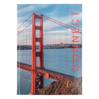 Книга-канц. A4 96арк. кліт. Connect 8422-565/Axent/(10)