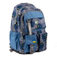 Ранець каркасний YesTS-43 Smiley World 2від. 5 карм. 559540(12)