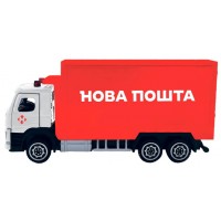 Автомодель Volvo Нова Пошта (1:24) 250299/КіддіСвіт/