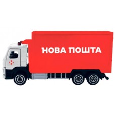 Автомодель Volvo Нова Пошта (1:24) 250299/КіддіСвіт/