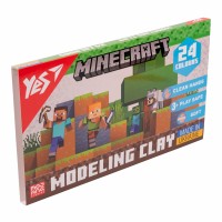 Пластилін Yes Minecraft 24 кольор. 480гр 540682(14)