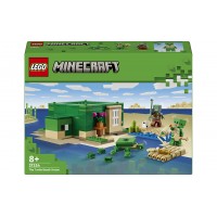 Конструктор LEGO Minecraft Пляжний будинок у формі черепахи 21254(6)