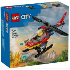 Конструктор LEGO City Пожежний рятувальний гелікоптер  60411(4)