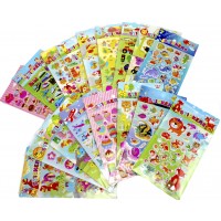 Наліпки об'ємні мікс SYD(20)