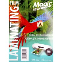 Плівка до ламінатору Magic A6 глянц. 80мк 111х154(100)