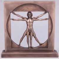 Статуетка "Вітрувіанська людина" 23 см №72944A1