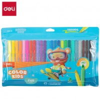 Фломастери "Deli" 24кольор. Color Kids 2мм №EC161-24(24)