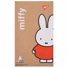 Блокнот A7+ 80арк. кліт. білила,крафт Miffy 152013/Yes/(3)