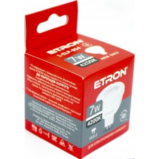Лампа Etron Light Power LED 1-ELP-854 MR16 7Вт.4200K GU5.3(10)