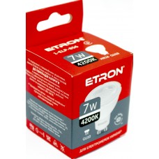 Лампа Etron Light Power LED 1-ELP-856 MR16 7Вт.4200K GU10(10)