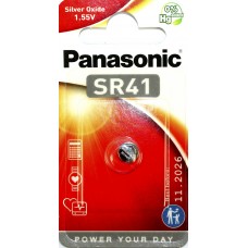 Батарейка Panasonic Silver Oxide №SR-41/1bl(10)(12)