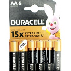 Батарейки Duracell LR-06/блістер 6шт(10)