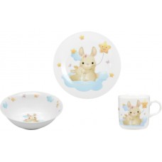 Сервіз дитячий керам. 3предм. Luminarc. Edition Bunny  C724/8145(12)