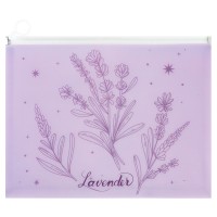 Папка Axent 1497-37-A Lavender-2 A4+ zip-lock,на блиск.(12)