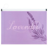 Папка "Axent" №1498-36-A Lavender-1 A5+ zip-lock,на блиск.(12)