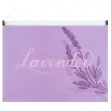 Папка "Axent" №1498-36-A Lavender-1 A5+ zip-lock,на блиск.(12)