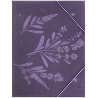 Папка Axent 1509-36-A Lavender-1 A4+ на рез.(12)