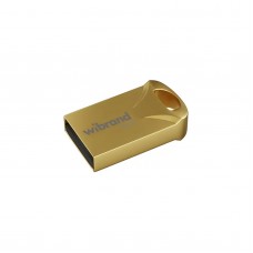 Флеш-пам`ять 16GB Wibrand Hawk USB2.0 gold