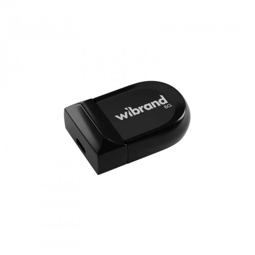 Флеш-пам`ять 8GB Wibrand Scorpio USB2.0 black