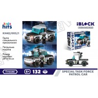 Конструктор IBlock Junior 132дет.,в кор.-ці,24х16х6см KH42/003/1(18)(36) КІ