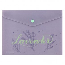 Папка-конверт "Axent" №1496-36-А A5+ Lavender-1 на кнопці(12)