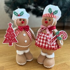 Фігурка новорічна "Gingerbread Man" 40см №R90781