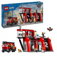 Конструктор "LEGO" Пожежне депо з пожежною машиною №60414