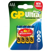 Батарейки GP Ultra Plus 24AUP21-SB4 LR-03/блістер 4шт(10)(80)