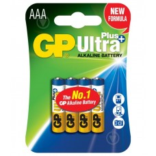 Батарейки GP Ultra Plus 24AUP21-SB4 LR-03/блістер 4шт