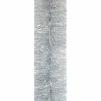 Гірлянда 50 2м срібло з білими кінчиками 902129/Yes!Fun/(100)