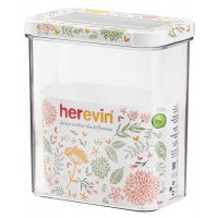 Контейнер для харч. прод. пласт. Herevin Storage Canister-Botanic 1800мл 161207-157