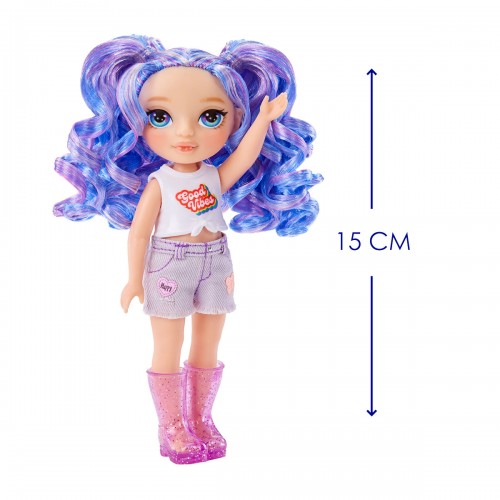 Ігровий набір з лялькою Rainbow High серії Littles- Аметиста,аксесуари 531234/КіддіСвіт/