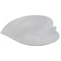 Блюдо керам. Led Leaf Deep овал. 20х15,5х4см B010858