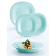Сервіз столовий скло 18предм. Luminarc.Carine Light Turquoise P7628