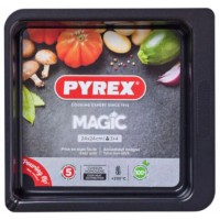 Форма для випічки "Pyrex Magic" 24х24см метал. квадрат. №MG24SR6/7646