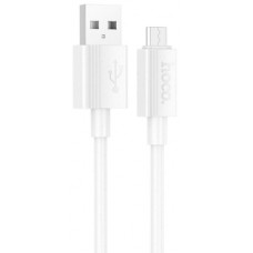 Кабель USB >microUSB HOCO X107 2.4A White