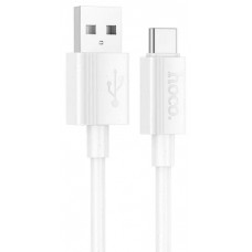 Кабель USB >Type-C HOCO X107 3A White