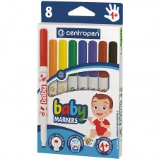 Фломастери Centropen Baby 8кольор. 8660/08