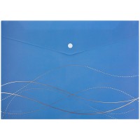 Папка-конверт Axent 1495-41-А A4 Waves-2 на кнопці