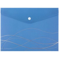 Папка-конверт Axent 1495-41-А A5+ Waves-2 на кнопці