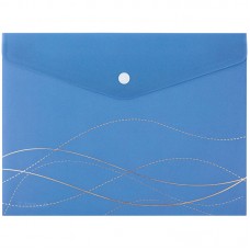 Папка-конверт "Axent" №1495-41-А A5+ Waves-2 на кнопці
