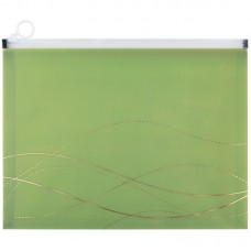 Папка Axent 1497-42-A Waves-3 A4 zip-lock,на блиск.