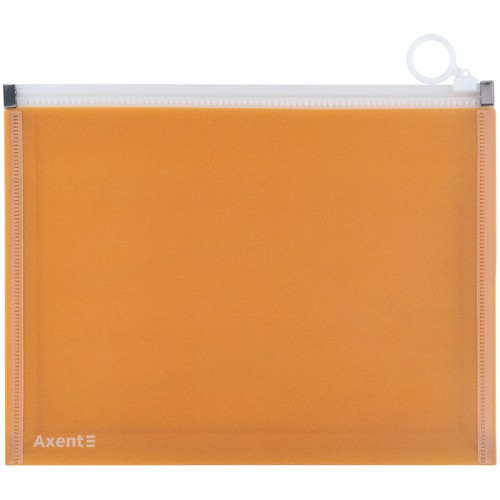 Папка Axent 1498-40-A Waves-1 A5+ zip-lock,на блиск.