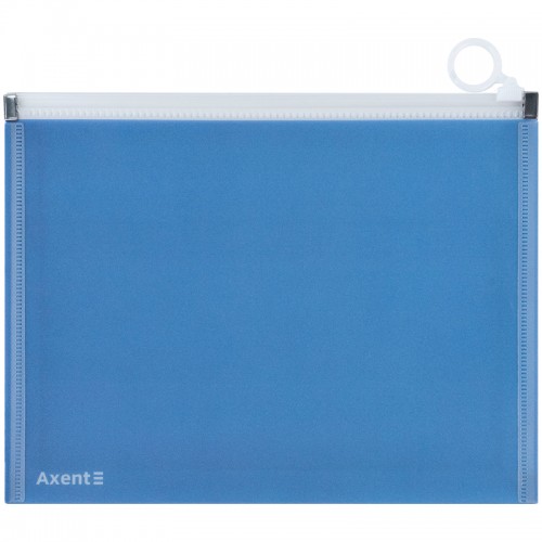 Папка Axent 1498-41-A Waves-2 A5+ zip-lock,на блиск.